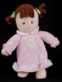 Carters Just One Year JOY Girl Doll My First Doll Plush Lovey